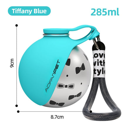 Portable Dog Water Bottle (10 oz / 285ml) – Leakproof Travel Dispenser