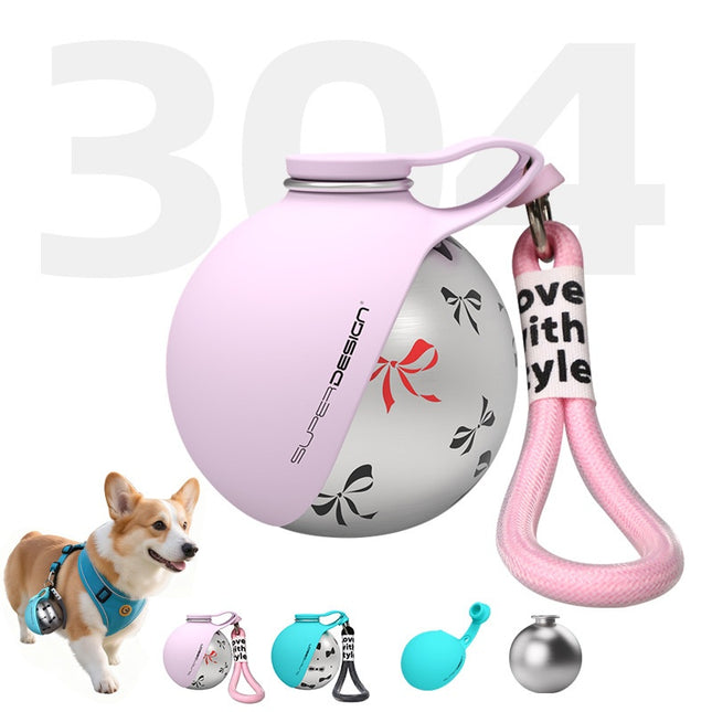 Portable Dog Water Bottle (10 oz / 285ml) – Leakproof Travel Dispenser